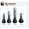 TYRE VALVE RHINO VALVE CHROME SLEEVED SNAP-IN VALVE